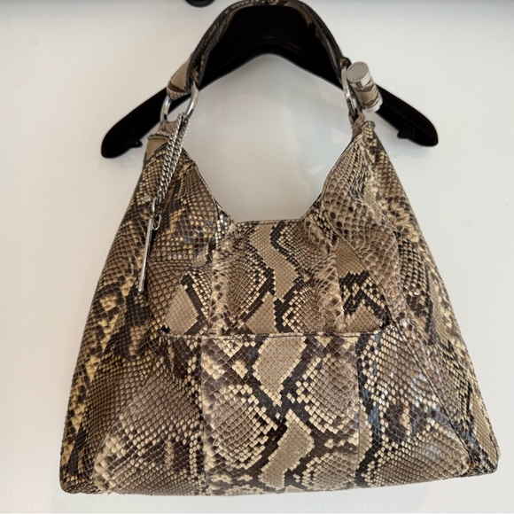 Michael Kors Python Snakeskin shoulder Bag - Picture 1 of 9